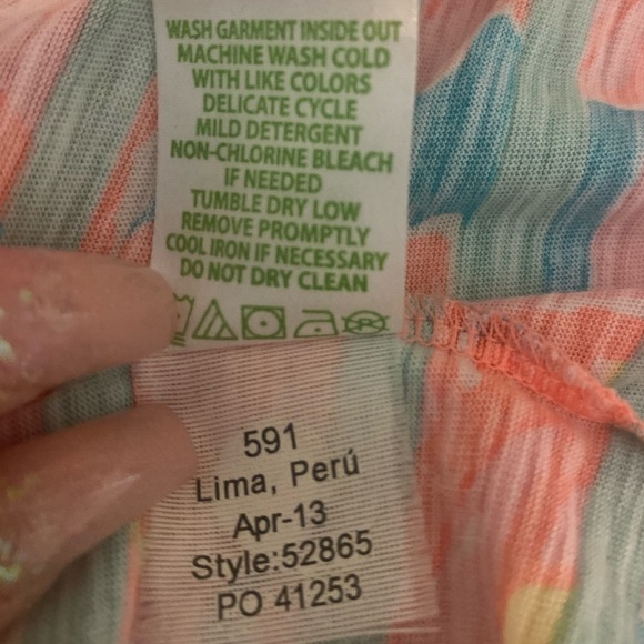 “LILLY PULITZER” Lockwood Dress in Splash - Picture 16 of 16